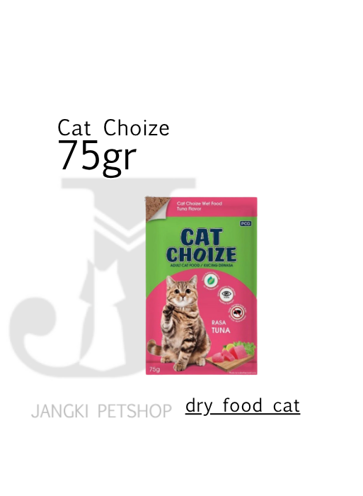 Cat Choize Pouch Tuna 75 gr - Makanan Pouch Kucing 75 gr