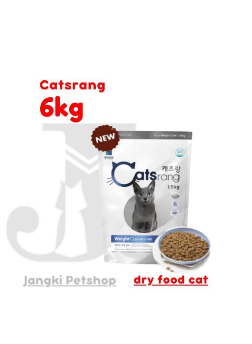 Catsrang Weight Care 6 kg - Makanan Kering Kucing 6 kg