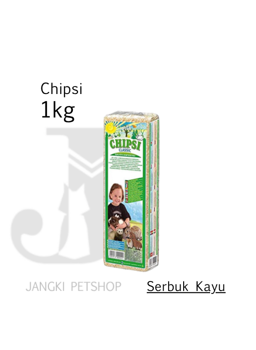 Serbuk Chipsi 1 kg - Makanan Kering Kucing 1 kg