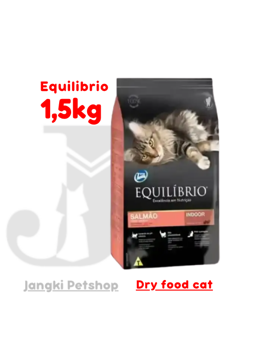 Equilibrio Cat Adult Salmon 1,5 kg - Makanan Kering Kucing 1,5 kg