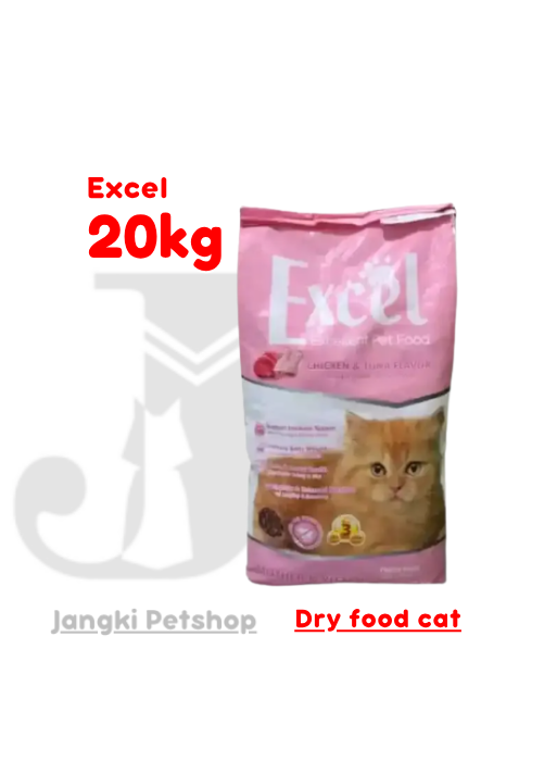 Excel Cat Mother & Kitten 20 kg - Makanan Kering Kucing 20 kg