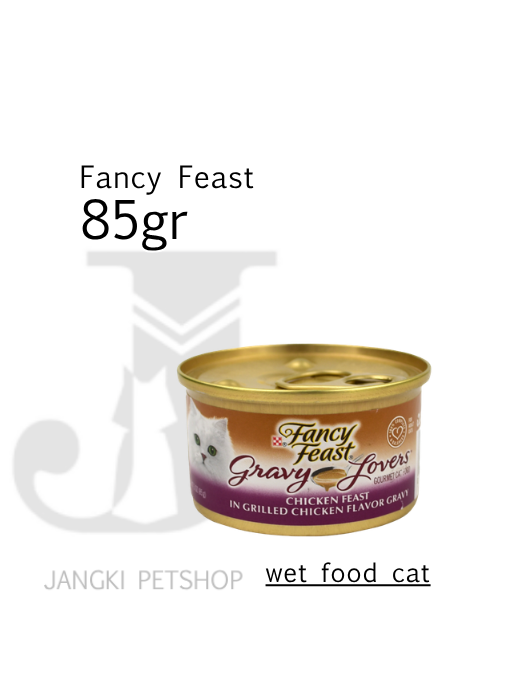 Fancy Feast Gravy Lovers Chicken 85gr - Makanan Kering Kucing 85gr