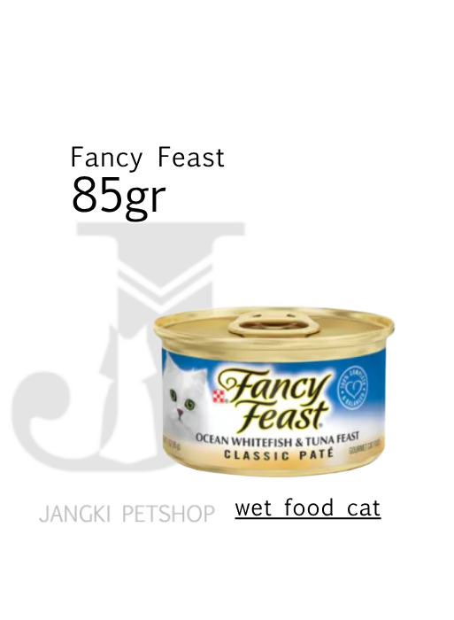 Fancy Feast Ocean WhiteFish 85 gr - Makanan Kering Kucing 85 gr