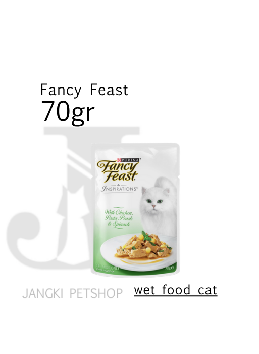 Fancy Feast Pouch Chicken 70 gr - Makanan Pouch Kucing 70 gr