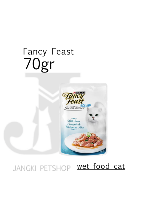Fancy Feast Pouch Tuna 70 gr - Makanan Pouch Kucing 70 gr