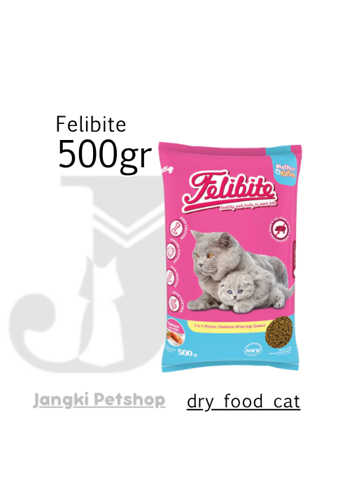 Felibite Mother & Kitten 500 gr ( Donat ) - Makanan Kering Kucing 500 gr