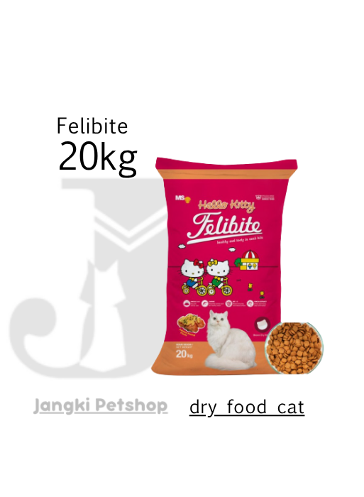 Felibite Cat Salmon 20 kg (Orange) - Makanan Kering Kucing 20 kg