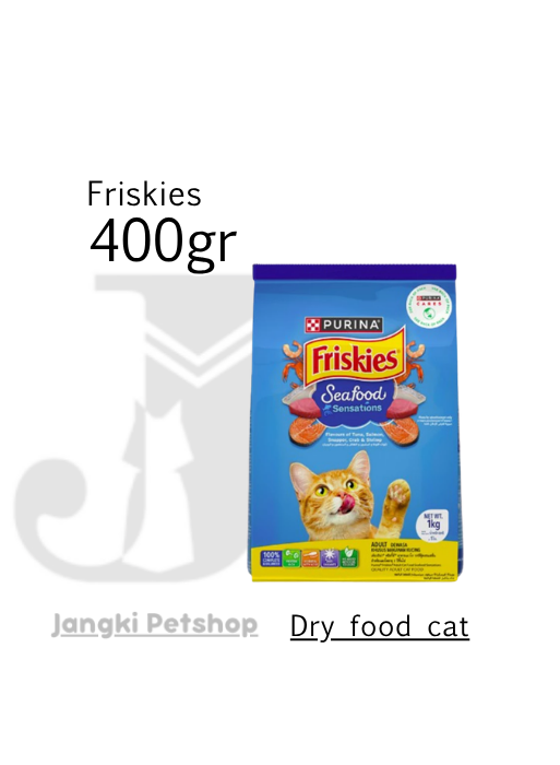 Friskies Adult Seafood Sensation 400 gr - Makanan Kering Kucing 400 gr