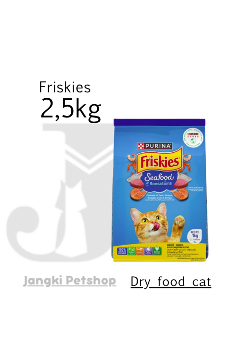 Friskies Adult Seafood Sensation 2,5 kg - Makanan Kering Kucing 2,5 kg
