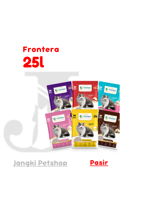 Frontera Cat Litter 25 L - Pasir Kucing 25 L
