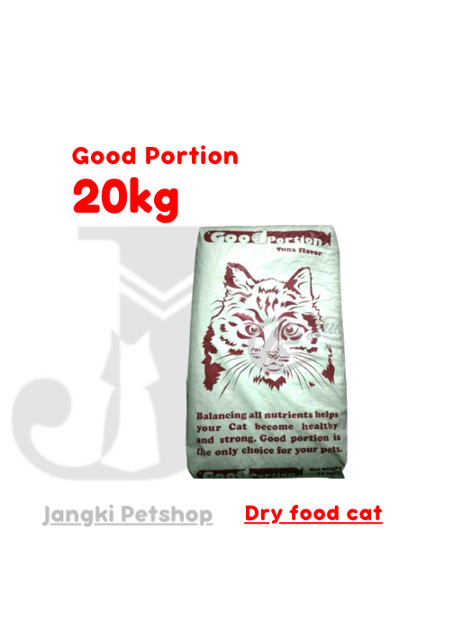 Good Portion Cat Tuna 20kg - Makanan Kering Kucing 20kg
