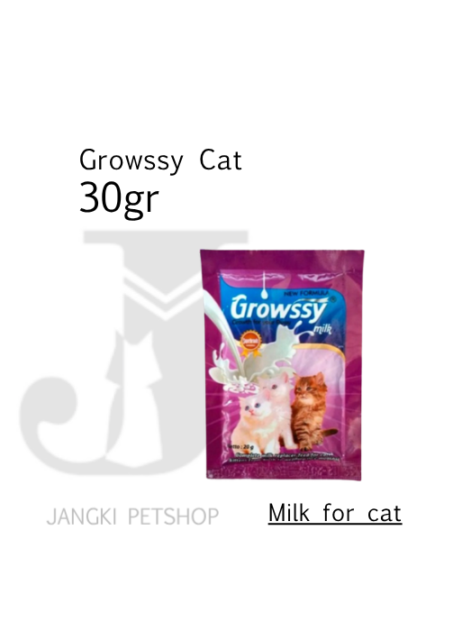 Growssy Cat Milk 30gr - Susu Kucing