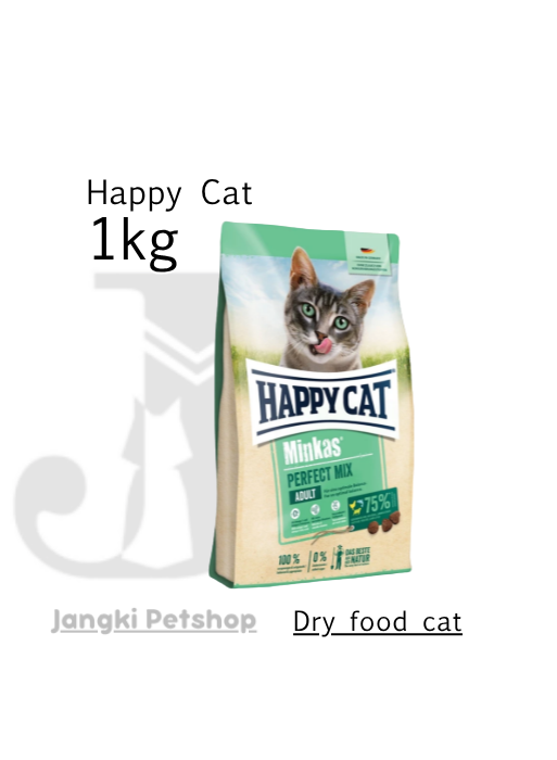 Happy Cat Minkas Perfect Mix 1 kg (Repack) - Makanan Kering Kucing 1 kg