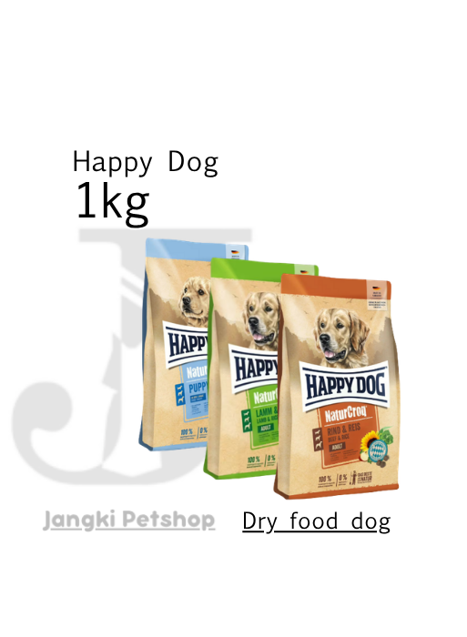 Happy Dog Adult 1 kg (Repack) - Makanan Kering Anjing 1 kg