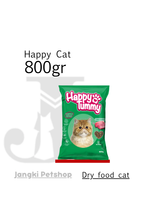 Happy Tummy Cat Chicken 800gr - Makanan Kering Kucing 800gr