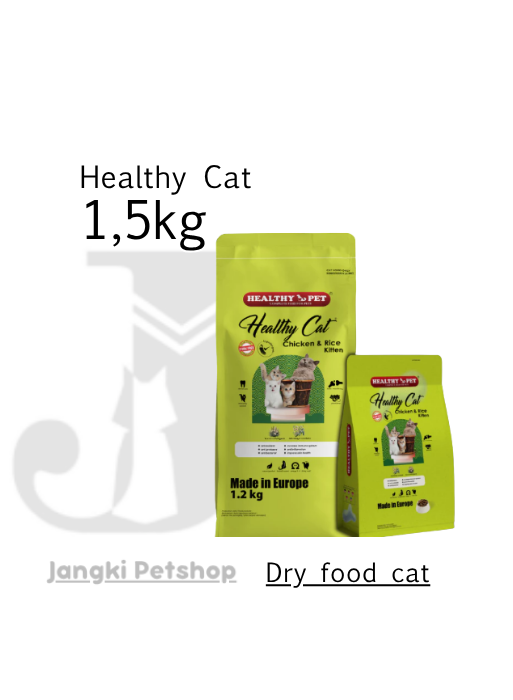 Healthy Cat Kitten Chicken & Rice 1,5 kg - Makanan Kering Kucing 1,5 kg