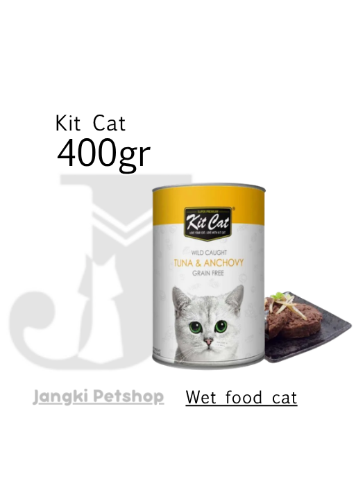 Kit Cat Tuna With Anchovy 400 gr - Makanan Kering Kucing 400 gr