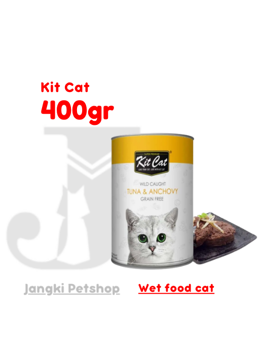 Kit Cat Tuna With Anchovy 400 gr - Makanan Kering Kucing 400 gr