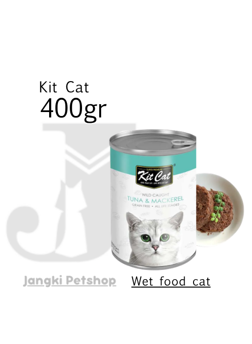 Kit Cat Tuna Makarel 400 gr - Makanan Kering Kucing 400 gr
