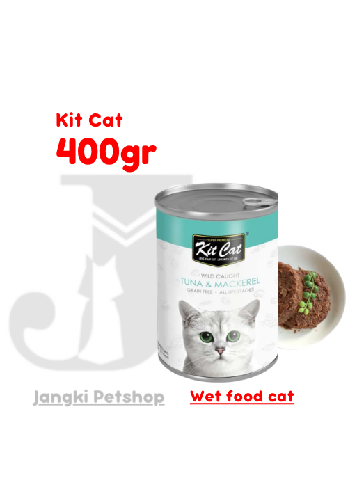 Kit Cat Tuna Makarel 400 gr - Makanan Kering Kucing 400 gr