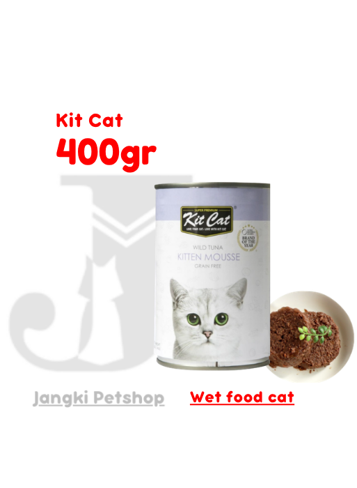 Kit Cat Kitten Mouse 400 gr - Makanan Kering Kucing 400 gr