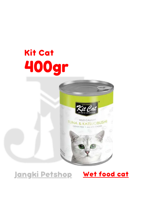 Kit Cat Tuna Katsuobushi 400 gr - Makanan Kering Kucing 400 gr