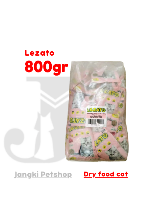 Lezato Kitten Tuna 800 gr - Makanan Kering Kucing 800 gr