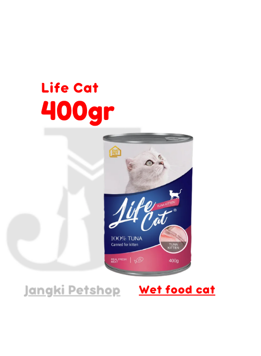 Life Cat Adult + Tuna 400gr - Makanan Kering Kucing 400gr