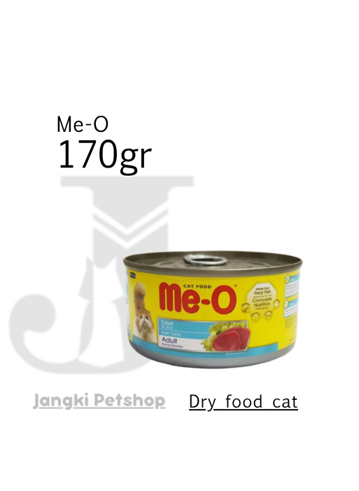 Me-o Adult Tuna 170 gr kl - Makanan Kaleng Kucing 170 gr