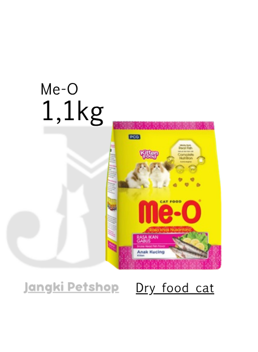 Me-o Kitten Gabus 1,1 kg - Makanan Kering Kucing 1,1 kg