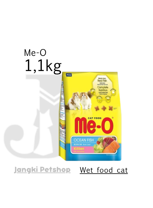 Me-o Kitten O Fish 1,1 kg - Makanan Kering Kucing 1,1 kg