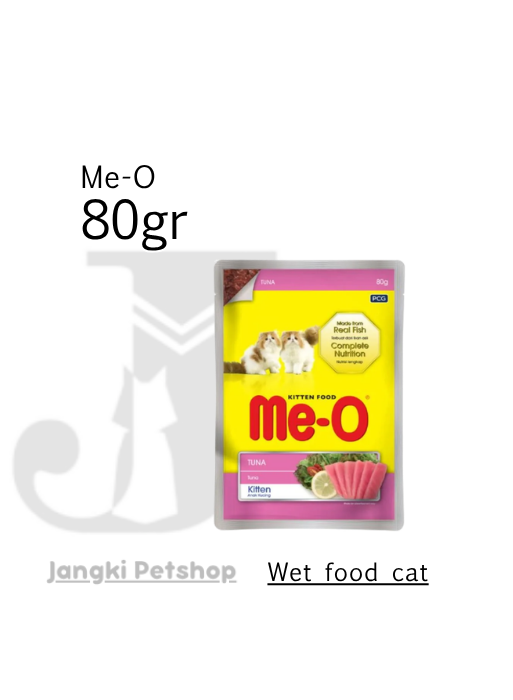 Me-o Pouch Kitten Tuna in Jelly 80 gr - Makanan Pouch Kucing 80 gr
