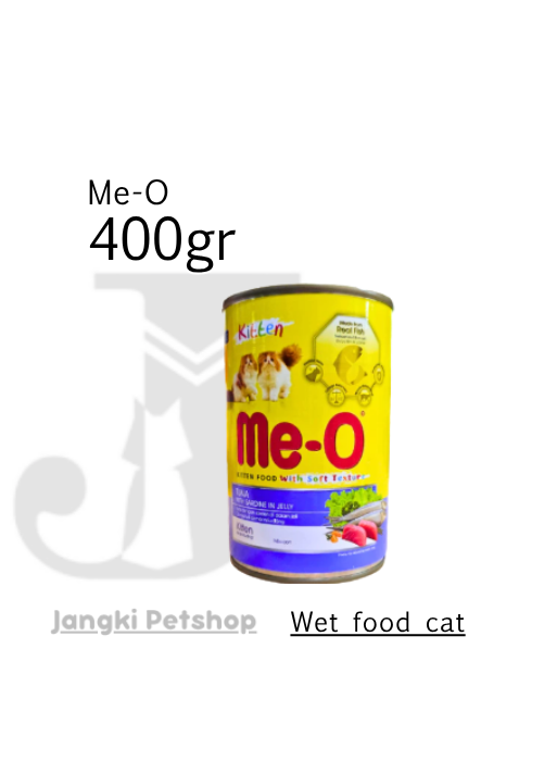 Me-o Kitten Tuna Sardine 400 gr kl - Makanan Kaleng Kucing 400 gr