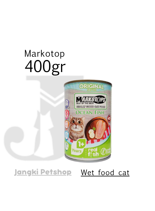 Markotop O Fish 400 gr - Makanan Kering Kucing 400 gr