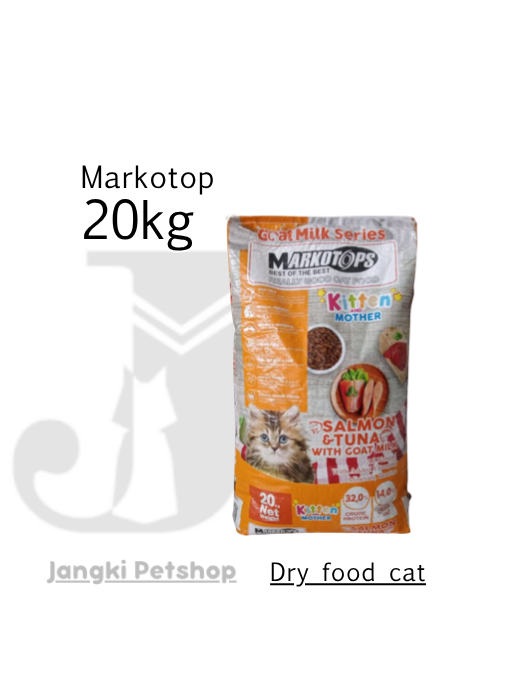 Markotop Kitten Salmon & Tuna 20 kg - Makanan Kering Kucing 20 kg