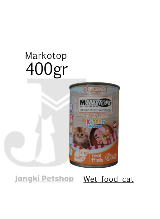 Markotop Kitten Mackarel 400 gr - Makanan Kering Kucing 400 gr