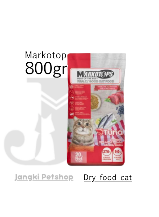 Markotop Cat Adult Tuna 800 gr - Makanan Kering Kucing 800 gr