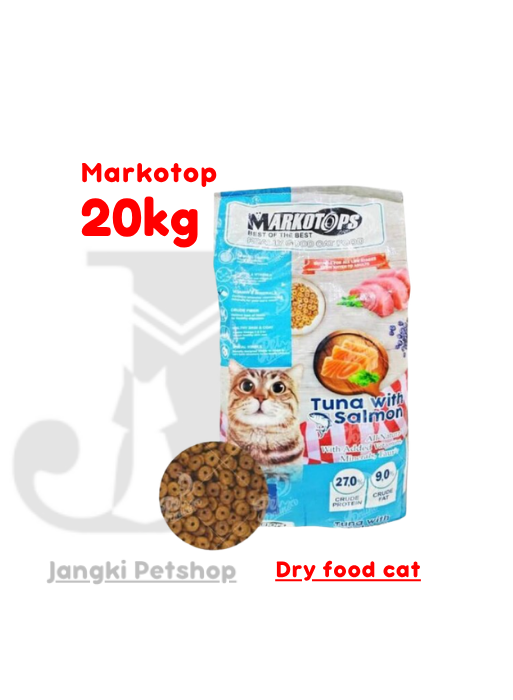 Markotop Kitten Salmon & Tuna 20 kg - Makanan Kering Kucing 20 kg