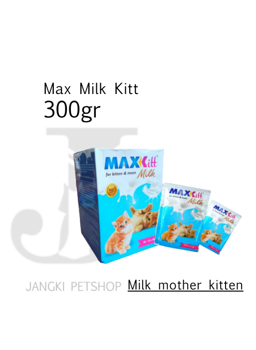 Max Milk Kit 300 gr - Susu Hewan 1 box isi 10 pcs