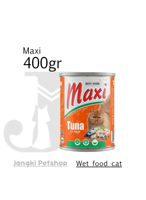 Maxi Cat Adult Tuna 400 gr - Makanan Kering Kucing 400 gr