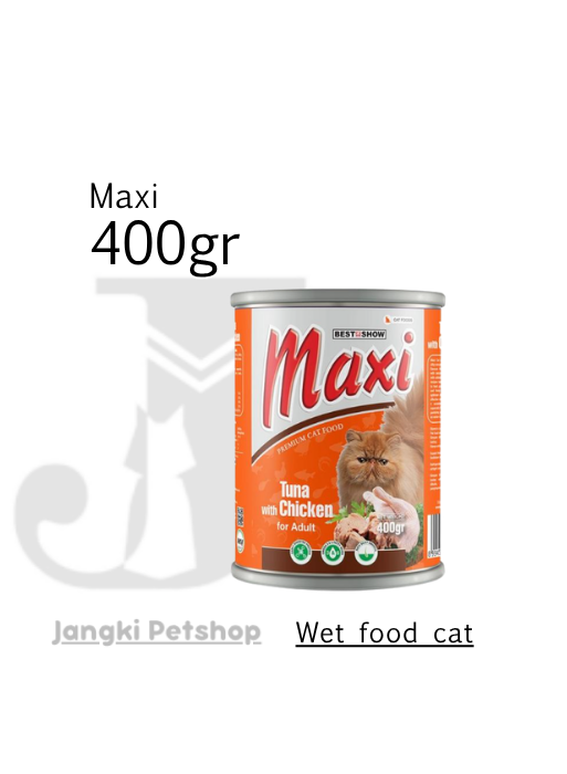 Maxi Cat Adult Tuna With Chicken 400 gr - Makanan Kering Kucing 400 gr