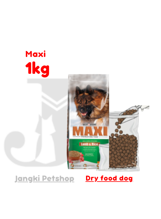 Best In Show Maxi Dog 1 kg - Makanan Kering Anjing 1 kg