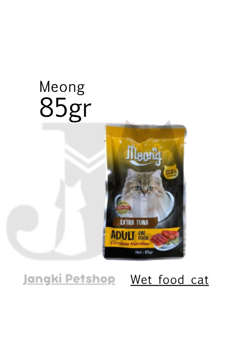 Meong Pouch Adult Tuna 85 gr - Makanan Pouch Kucing 85gr