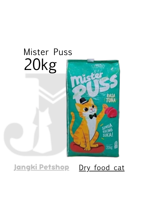 Mister Puss Tuna 20 kg - Makanan Kering Kucing 20 kg