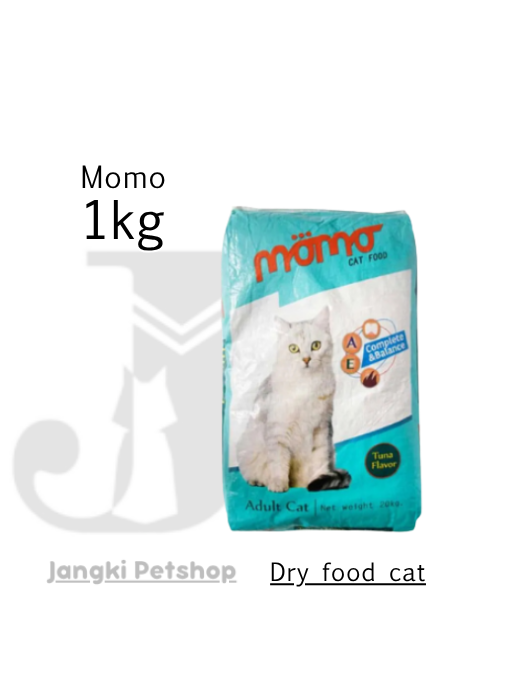 Momo Cat 1 kg - Makanan Kering Kucing 1 kg