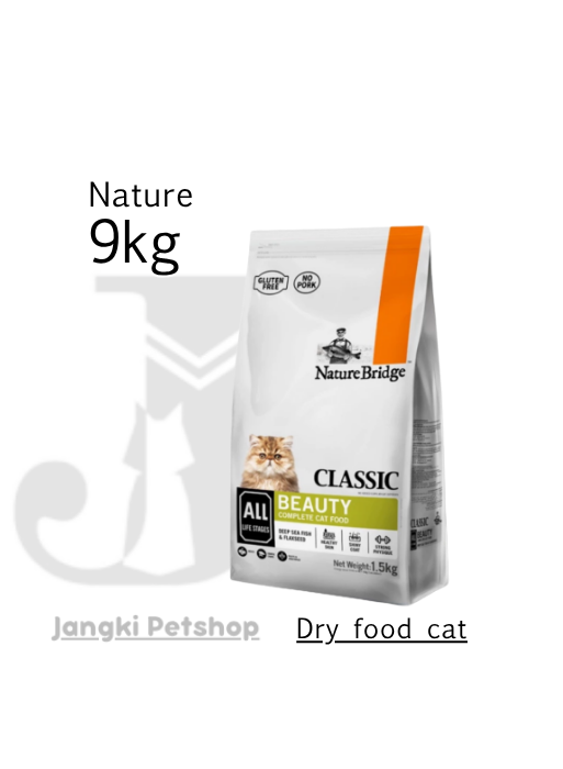 Nature Bridge Cat Adult Beauty All Life 9 kg - Makanan Kering Kucing 9 kg