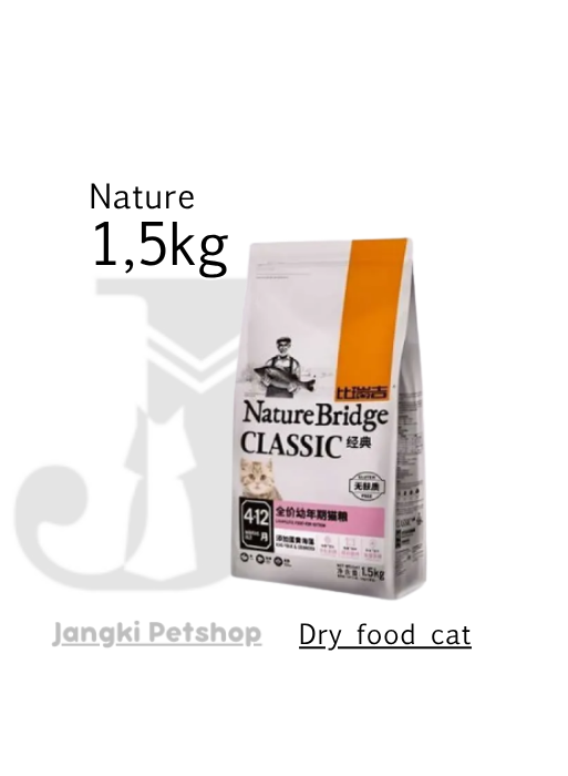 Nature Bridge Kitten 1,5 kg - Makanan Kering Kucing 1,5 kg