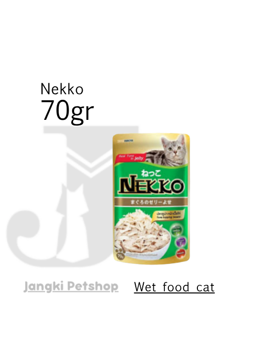 Nekko Pouch Tuna Whole Loin & Sasami 70 gr - Makanan Pouch Kucing 70 gr