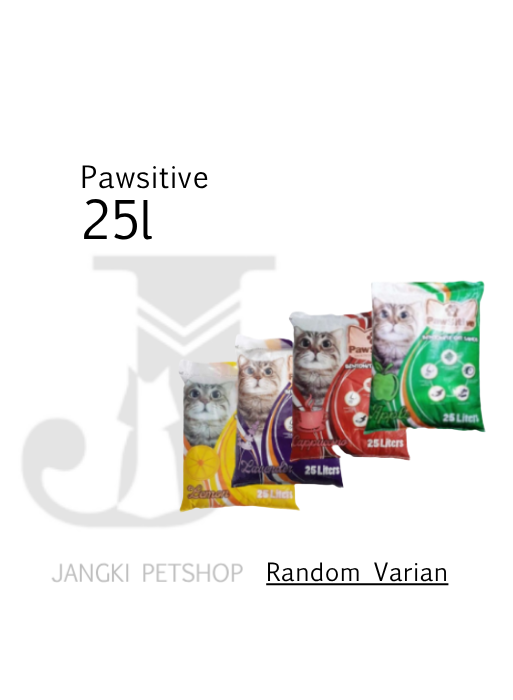 Pawsitive Catsand 25 L (Random Varian) - Pasir Kucing 25 L