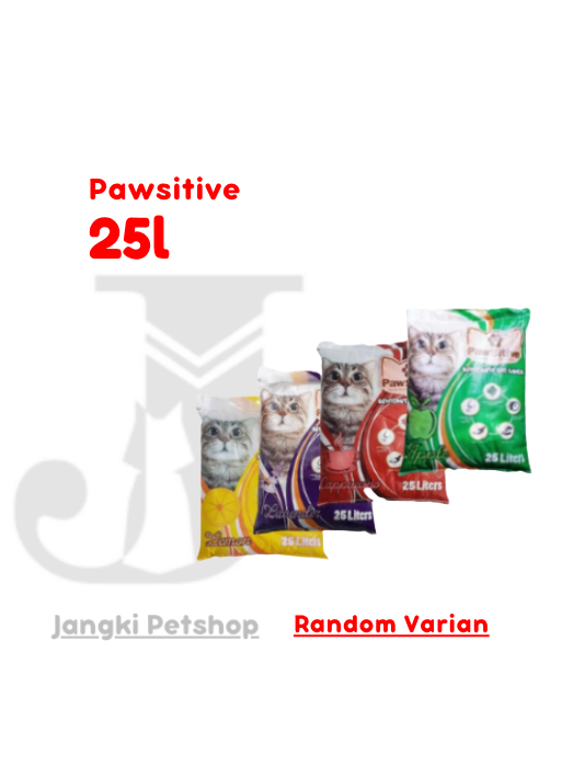 Pawsitive Catsand 25 L (Random Varian) - Pasir Kucing 25 L